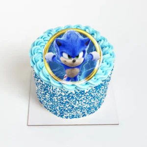 sonic vanilla cake